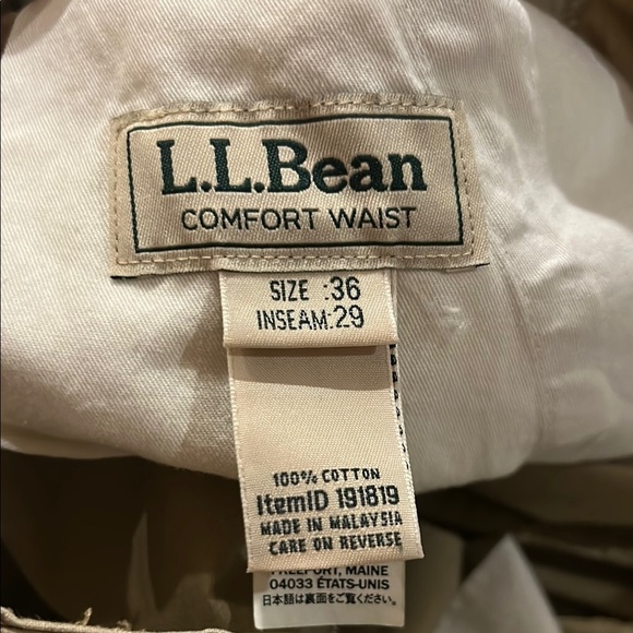 Men's Tan Cargo Pants - Picture 4 of 7